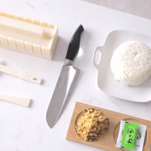 1 PCS Japanese Style Sushi Making Molds Home Kitchen DIY Easy To Use Rice Ball Making Tools Reusable Sushi Molds Set