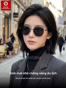 Raydem | Kính Râm Chống Loá Ban Ngày và Đêm cho Phụ Nữ Khung Nhiều Cạnh