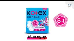 Băng Vệ Sinh Hằng Ngày Hương Tự Nhiên Kotex gói 8 miếng