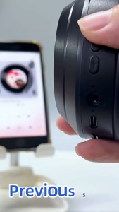 Headphone Bando Bluetooth PM-53 Headset Handsfree Foldable Wireless Sound Quality Bass Noise Call