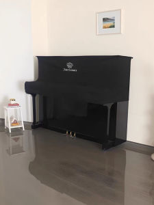 Waterproof Suede Piano Cover Dustproof Seat Cover Semi-cover Luxury European Style Technology Cloth Cat Scratch Proof