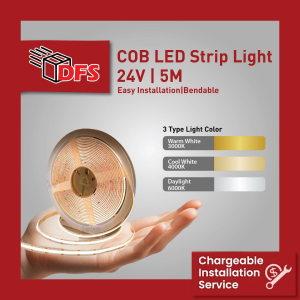 DFS LED 24V 5M COB LED Strip Light 3000K 4000K 6000K