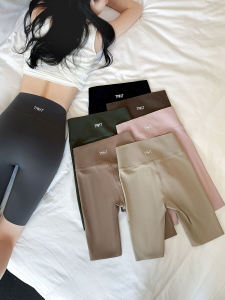 Quần 5 Tấc Quần Đi Xe Đạp Mặc Bên Ngoài Mẫu Mỏng Mùa Hè Cho Nữ Quần Đùi Mặc Trong An Toàn Tập Gym Yoga Nâng Mông Cạp Cao