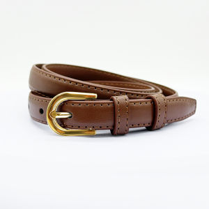 Fashionable Soft Belt for Women with Durable Alloy Pin Buckle Casual Dress Accessory for Parties