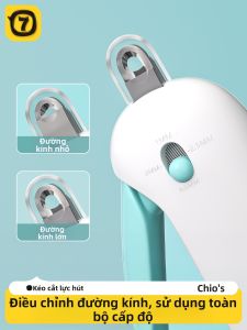 7o | Pet Nail Clipper for Cats and Rabbits Beginners Small Blind Cut Trimming and Filing
