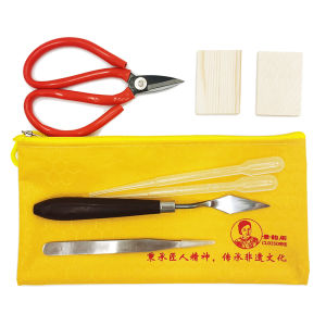 Exquisite Bookmark with Hand Gift Cloisonne Cloisonne Enamel DIY Material Package School Non-Heritage Material Purchase Gold Silk