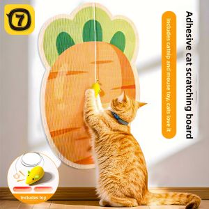 7o | Scratch Resistant No Flaking Wall-mounted Cat Scratching Pad