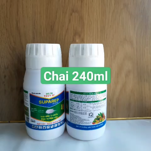 Thuốc  đặc trừ rệp sáp Suparep 22.4SC - Chai 240ml - Dạng sữa mát cây- lưu dẫn hai chiều- thành phần Spirotetramat 22.4% ww