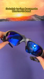 MOCHO Earphone Olahraga Headset Nirkabel Stereo V5.0 Headset Bluetooth Full Bass Kacamata