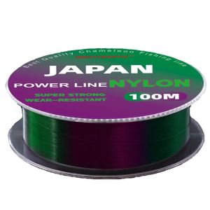 100M Japanese Nylon Super Magic Chameleon Rock Fishing Line Sea Fishing Boat Tackle Carp Fishing Line Durable Outdoor Sports