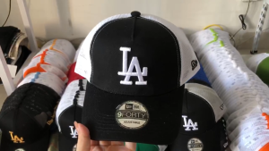 New Era New La NY Hat Black And White Black Yankees Dodgers Baseball Caps hats