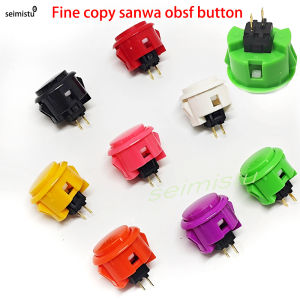 1pcs Original sanwa button OBSF 30 obsf24 arcade push button 24mm 30mm switch Nintendo MAME raspberry pi replacement buttons