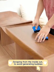 วอลล์เปเปอร์ลายไม้ขั้นสูง60ซม.คูณ 5 เมตรสติกเกอร์เฟอร์นิเจอร์ pvc wallpape ห้องน้ํา ห้องครัว ตู้ผนังเหนียวบริสุทธิ์ กันน้ํา