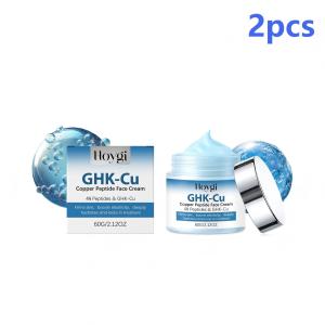 Hoygi | Hoygi GKU Cu Copper Peptide Cream Firm Skin Elasticity Enhancement Deep Hydration Face Care Lifting Facial Plumping Cream 60g