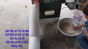 CHUYÊN máy xát gạo mini 200kg/h