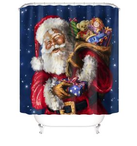 Waterproof Digital Printed Polyester Shower Curtain
