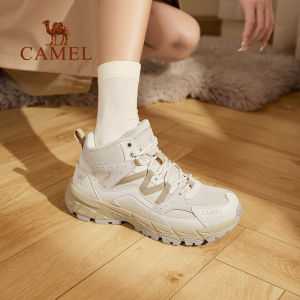 Camel womens velvet warm hiking shoes anti slip outdoor hiking boots