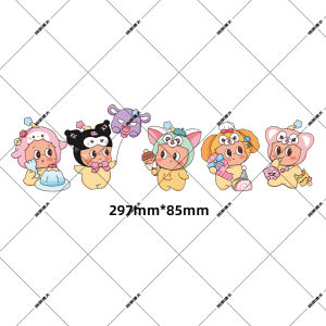 Creative Cartoon Star Man Stickers for Car Window Electric Motorcycle Scratch Cover Stickers Adorable Sticker Decals