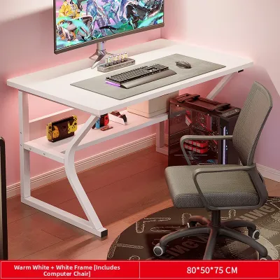 xinyafitment | Home Office Desk and Chair Set for Study Writing and Gaming