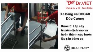 Xe băng ca Đức Cường có nệm DCG40 - Dr.Viet