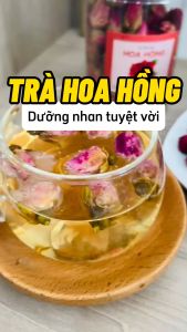 Hoa hồng khô 500g trà hoa hồng Đà Lạt sấy lạnh đẹp da chống lão hóa điều hòa nội tiết