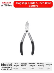 DELIXI | Industrial Hard Diagonal Pliers for Electrician Use