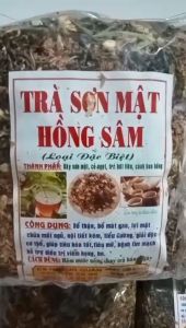 [GIÁ BÁN BUÔN] 1 Kg Trà Sơn Mật Hồng Sâm loại Đặc Biệt