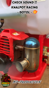 KNALPOT RACING THAILAND STAINLESS BOTOL BIRU TU26 3WZ4 3WZ 2TAK STAINLESS STEEL KNALPOT SPRAYER RACING TU26 SILENCER MUFFLER RACING RECING RESING MESIN SEMPROT HAMA 2 TAK TNK767 TNK777 ORIGINAL MWS PARTS | TU26 | MP-PRODUCTION