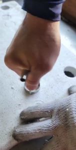 ที่เจาะโฟมไฮโดรโปนิกส์ สแตนเลสตัวที ไม่ต้องลนไฟให้เหม็น