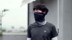ROCKBROS Khẩu Trang Chống Tia UV Khăn Đạp Xe Vải Viscose Thoáng Khí Băng Đô Tập Gym Nhanh Khô Thoải Mái Khăn Trùm Cổ Câu Cá Đa Năng