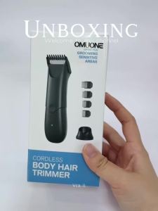 OMUONE Máy Cạo Râu Điện Nam Type-C USB Sạc Điện Thân Máy Cắt Tóc Máy Cạo Râu Lưỡi Đơn Thép Không Gỉ