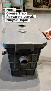 Grease Trap MUTU Plastic OWS PP Perangkap Minyak Lemak untuk Dapur Rumah Usaha Kuliner
