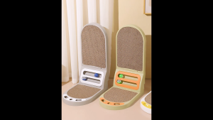 Cat Toys Vertical Cat Scratching Board Double-sided Scratchable Replaceable