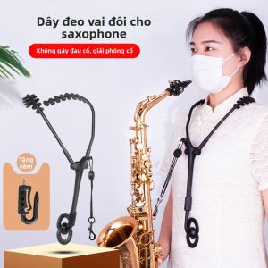 KUNO | Dây Đeo Sắc Xô Phôn Cho Soprano Alto Double Shoulder