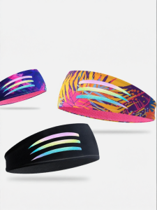 WRELS | Sweat-resistant Anti-slip Reflective Sports Headband