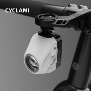 Đèn Pha Xe Đạp Treo Không Dây CYCLAMI Siêu Sáng 1600 Lumen Đèn Trước Màu Trắng Tương Thích Với GoPro Dành Cho Xe Đạp Leo Núi Và Đường Trường
