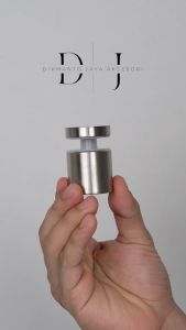 Pin / Standoff Glass Doff Stainless Steel 304 (Pin Glass)(Braket)(Jepit Pen Bracket)(Baut Kaca)