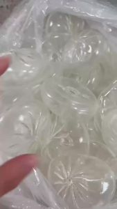 DIY Steamed Bun Stress-Relieving Toys DIY Stress Ball Making Empty Tool Easy Handmade ASMR Sensory Toys for Anxiety Relief