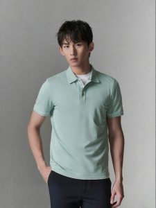Business Casual Stylish Lapel Polo Shirt