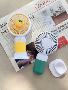 La Cucina Fruit Handheld USB Fan - Rechargeable and Portable - Protection