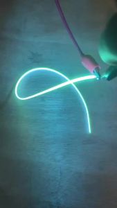 New LED Same End Filament Flexible Ultra Slim 3V Spiral Bulb Filament Retro Edison Bulb Lamp Parts Lighting Strip Decoration