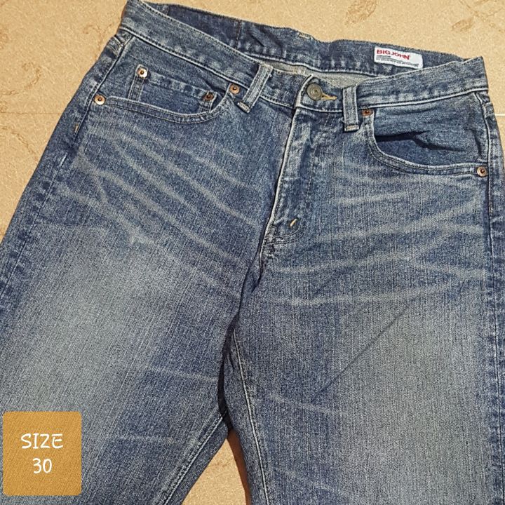 Celana Thrift Jeans Cewek Denim Big John ZH49 Lazada Indonesia