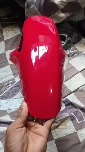 Motorcycle Parts Accessories XRM/RS125 FI FRONT FENDER 2TONE RED/BLACK/BLUE