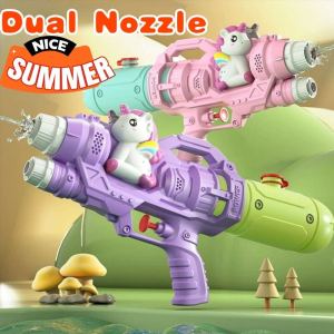 Unicorn Dual Nozzle High-Pressure Water Gun Fun Pool & Beach Toy for Kids