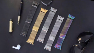 Magnetic strap for apple watch Series 11 10 9 8 7 6 5 4 se band 42mm 46mm 45mm 44mm ultra2 stainless steel milanese loop smart watch band for apple watch Ultra 3 2 1 49mm strap