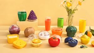 Penyimpanan Makanan Alat Kesegaran Buah Dan Sayuran Storage Kulkas Kotak Buah Alpukat Tomat Bawang Universal