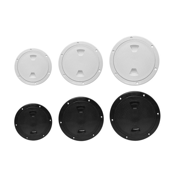 4/6/8 Inch Boat Hatches Deck Plate Non Slip Plastic Marine Access Port