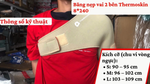 Băng nẹp vai 2 bên Thermoskin 8240 – Hỗ trợ ổn định và phục hồi khớp vai hiệu quả