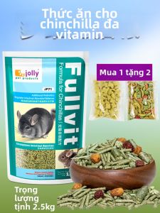 Thức Ăn Chinchilla Bổ Sung Vitamin và Probiotic