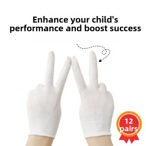 Breathable Ceremonial Gloves White